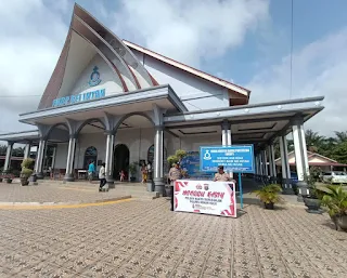 Kegiatan Minggu Kasih, Polsek Kunto Gelar Patroli di Tempat Ibadah